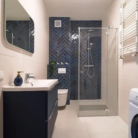 Deep Blue Lagoon 350m Od Plazy! Klimatyzacja Parking, Netflix, 2 *